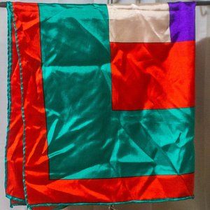 Vera Geometric Design 25 x 26 Inch Scarf